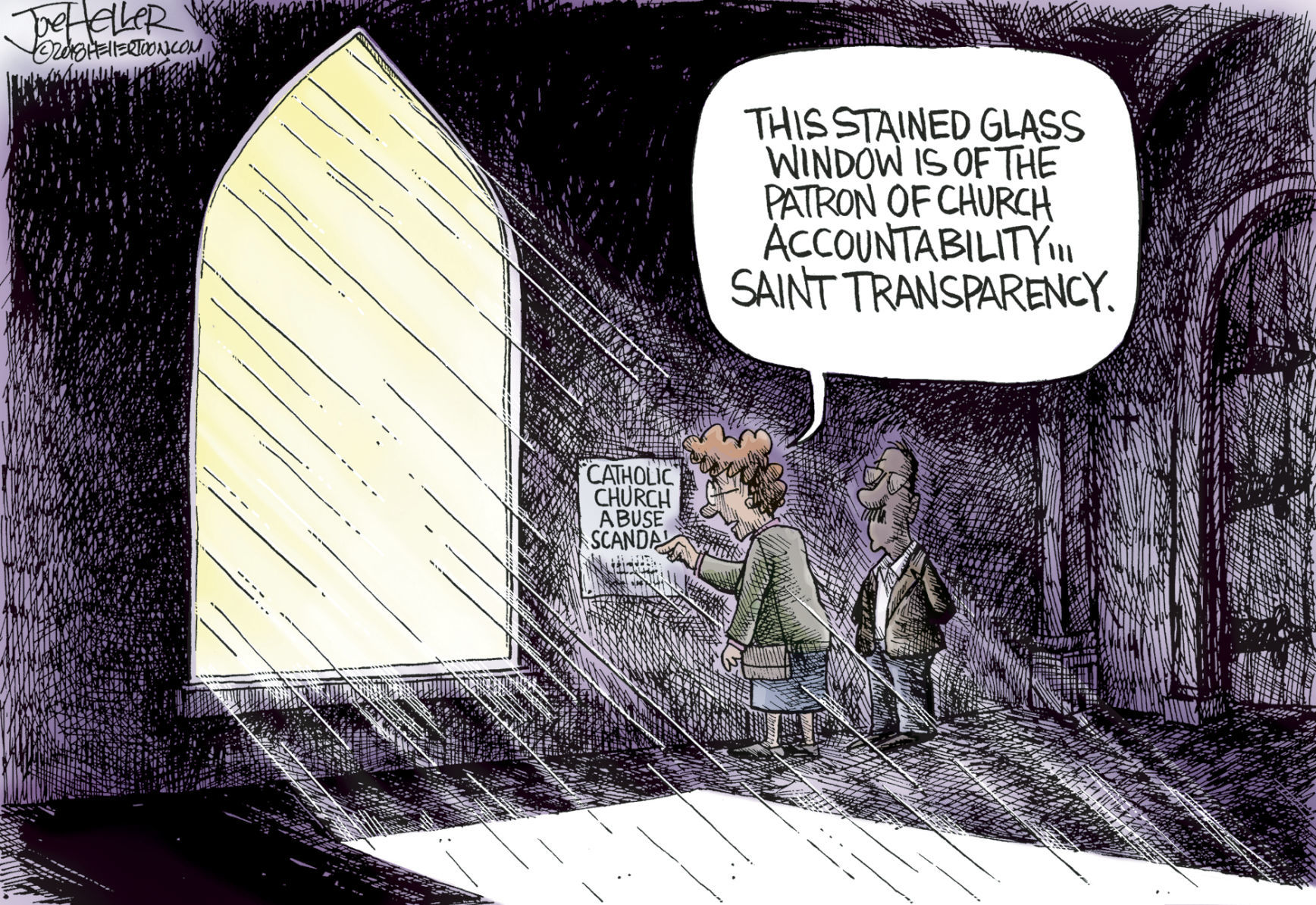 Church Transparency by Joe Heller